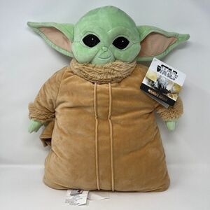 NWT Pillow Pets STAR WARS GROGU THE CHILD BABY YODA MANDALORIAN 16"